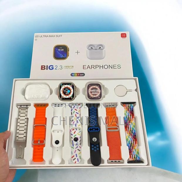 I20 Ultra Max Suit 10 in 1 Smartwatch (528299) photo 2