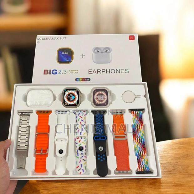 I20 Ultra Max Suit Combination Smartwatch (525729) photo 2
