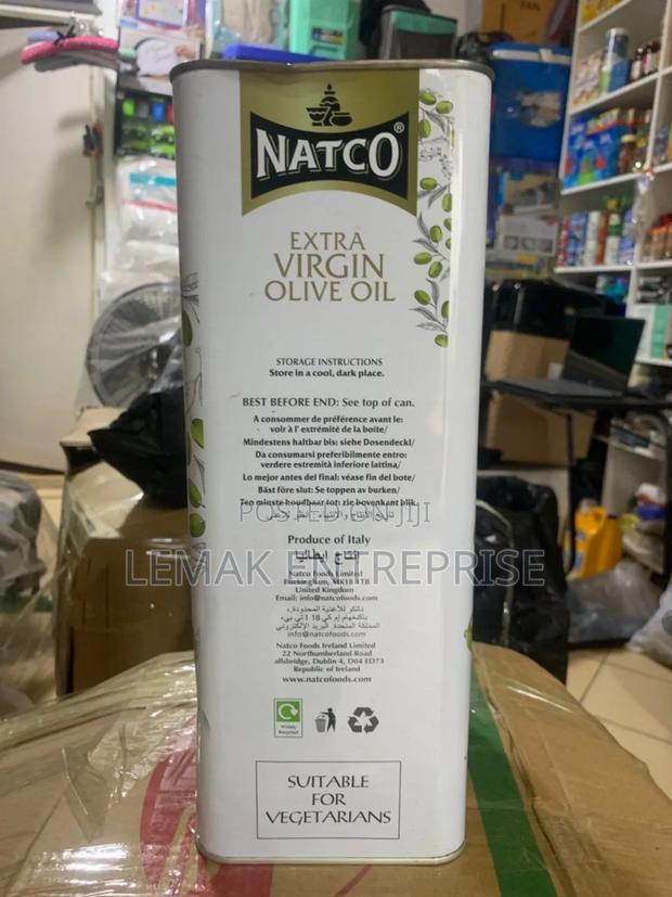 Natco Extra Virgin Olive Oil 5 Litres photo 3