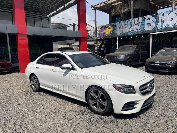 Mercedes-Benz E300 4Matic AWD Sedan (2.0L 4cyl 9A) 2017 White