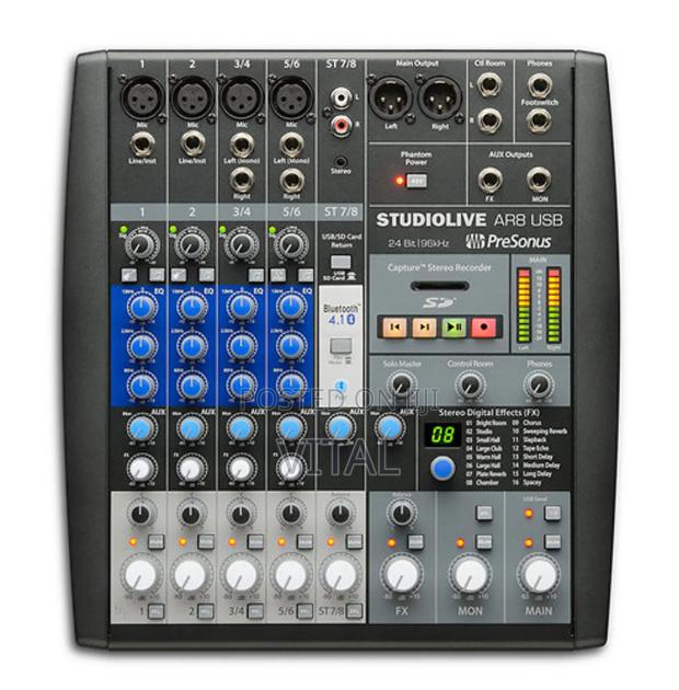 Presonus Studiolive Ar8 Multitrack Recording Mixer photo 3