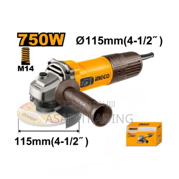 Buy Ingco Angle Grinder 115mm 750w