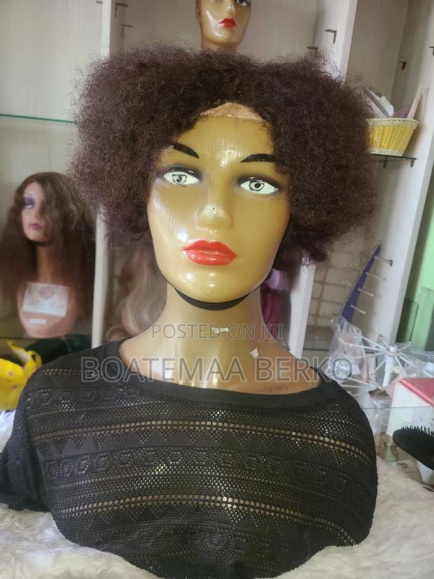 Brown Afro Wig photo 6