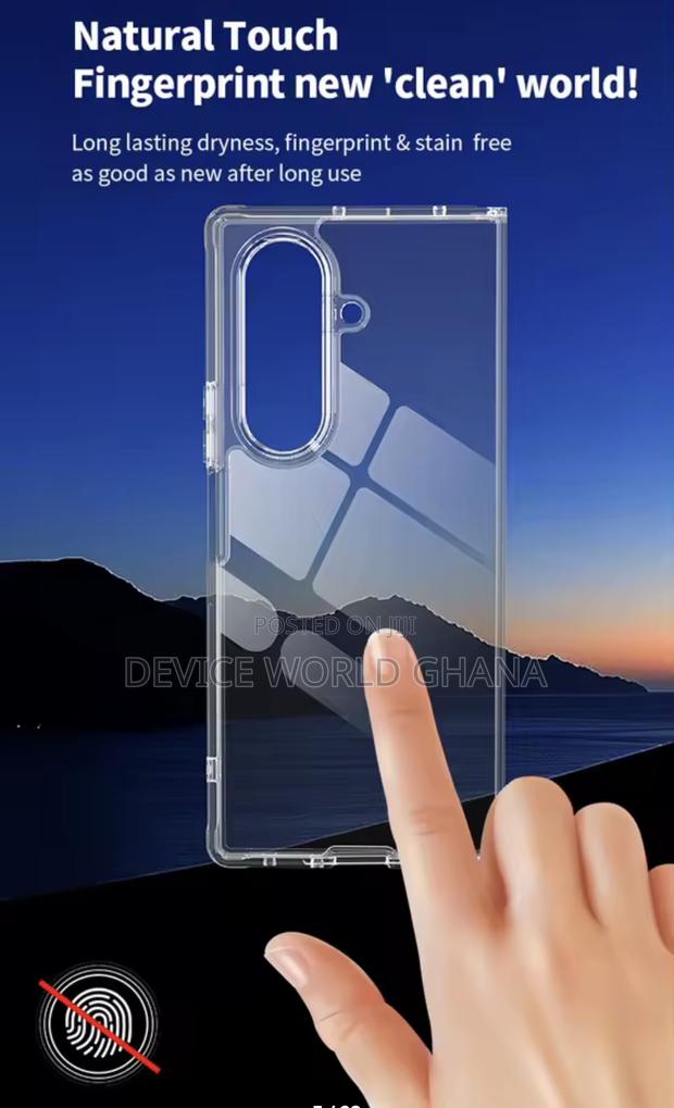 Mx Transparent Clear Case for Samsung Z Fold 7 photo 8