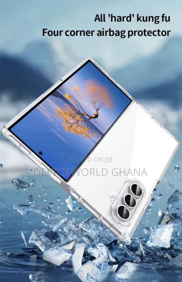 Mx Transparent Clear Case for Samsung Z Fold 7 photo 10
