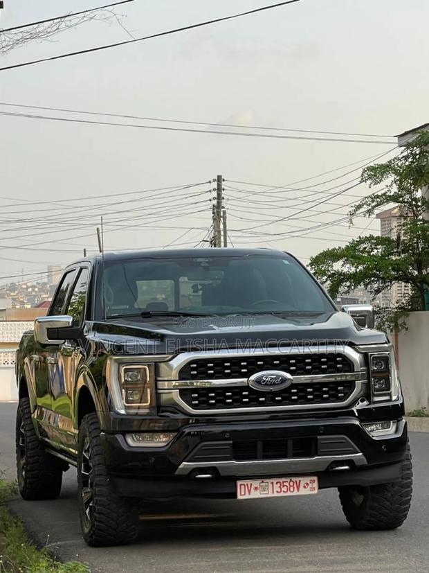 Ford F-150 Platinum 2021 Black