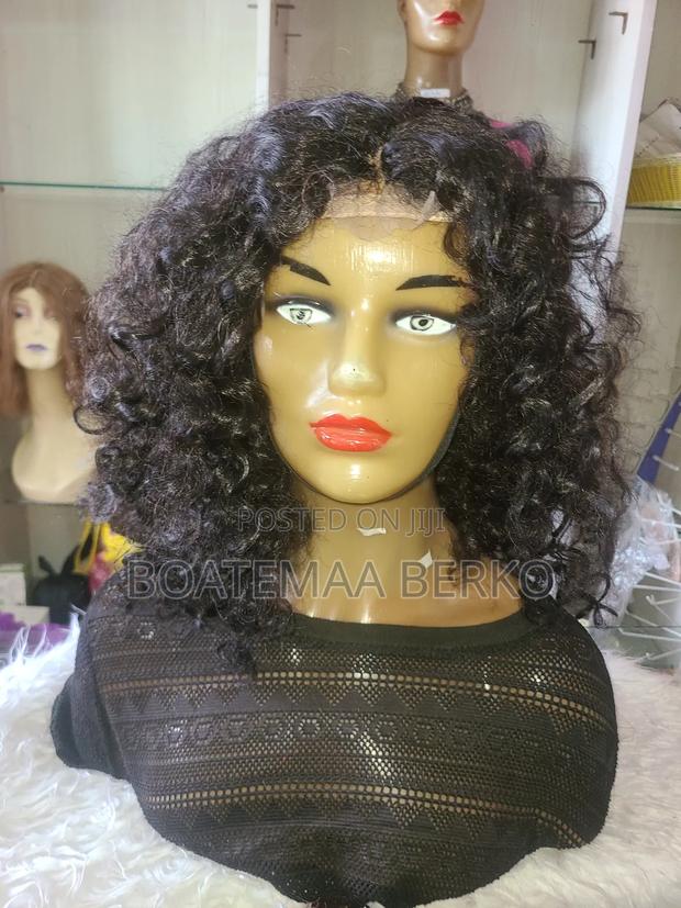 Curly Human Hair Wig photo 2