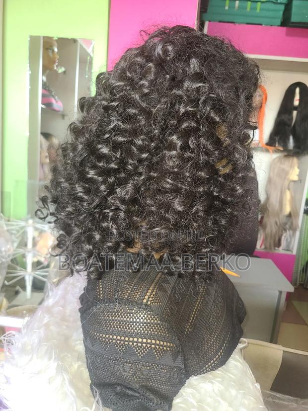 Curly Human Hair Wig photo 5