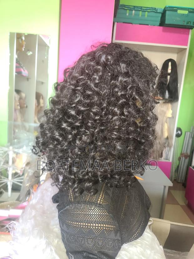Curly Human Hair Wig photo 6