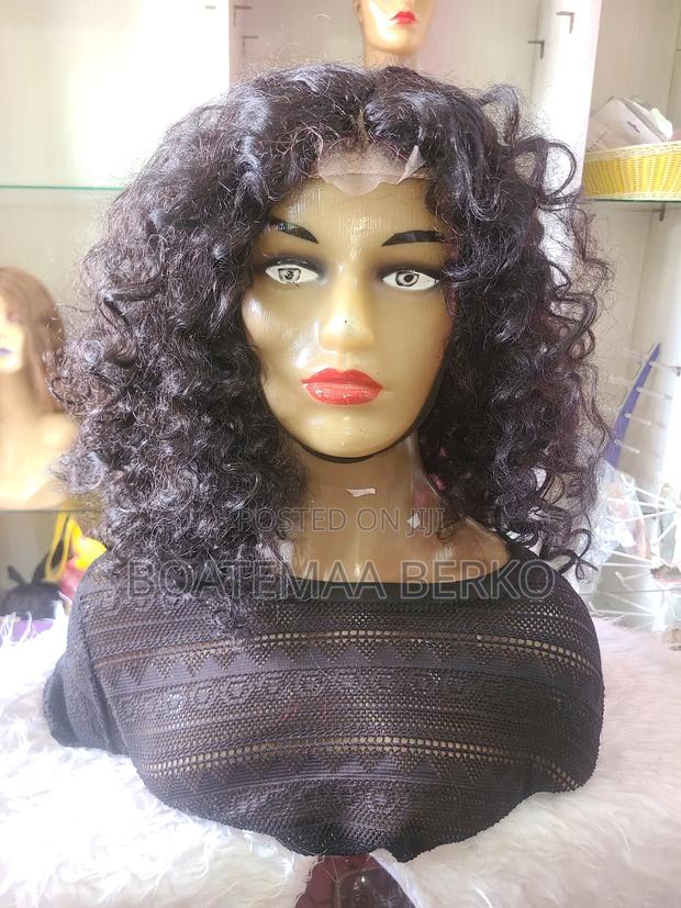 Curly Human Hair Wig photo 7