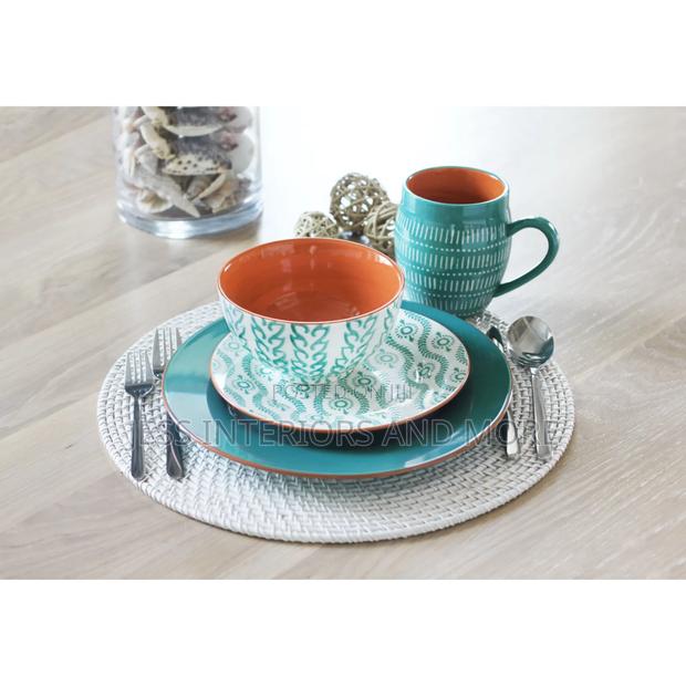 16 Piece Stoneware Dinnerware Set (Morocco) photo 2