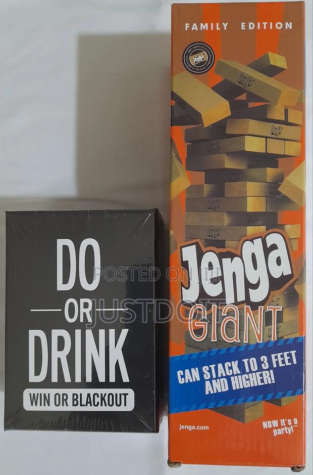 Jenga and Do or Drink Game Pack · Photo 2