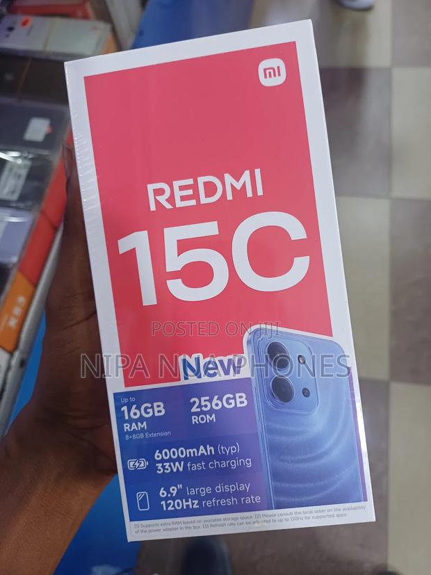 New Xiaomi Redmi 15C 4G 256 GB Blue · Photo 3