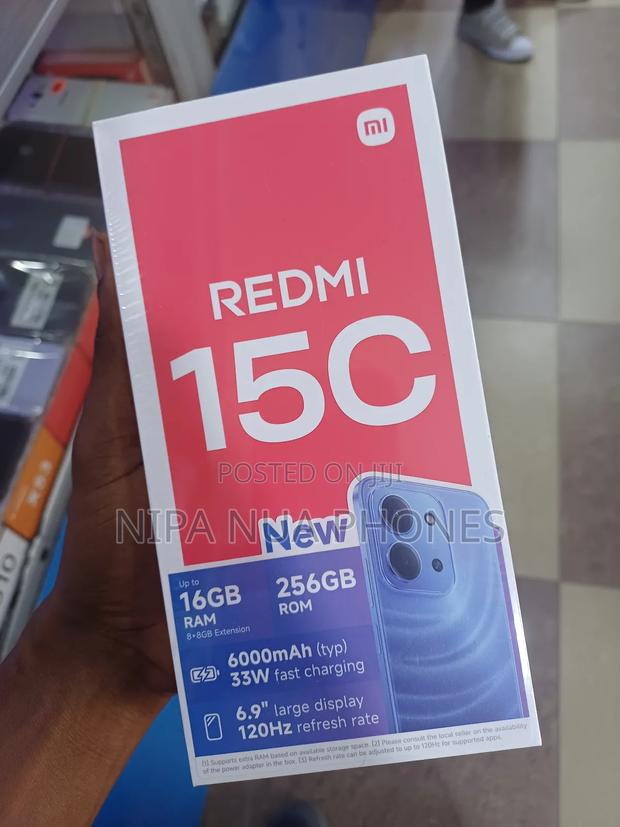 New Xiaomi Redmi 15C 4G 256 GB Blue · Photo 4