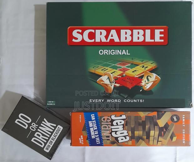 Scrabble + Jenga + Do or Drink · Photo 2
