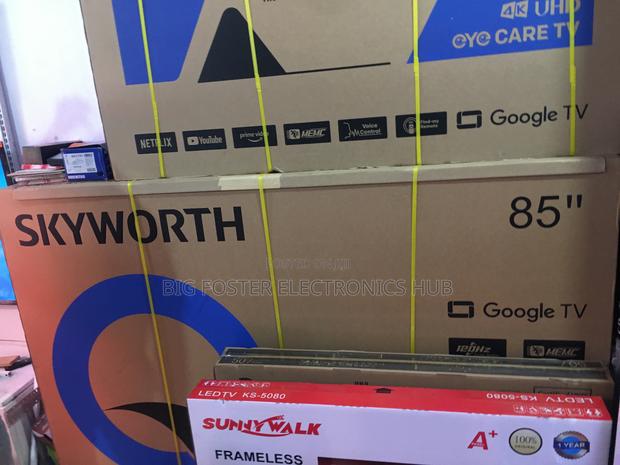 Befitting, Skyworth Qled 85 Smart Android HDR Tv