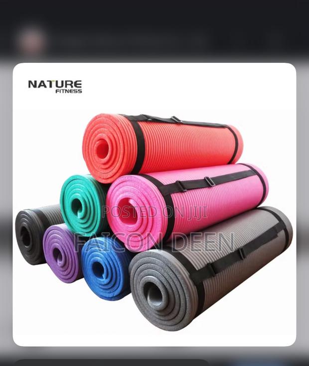 High Density Original Thick Yoga Mats + Free Bag /Courier · Photo 2