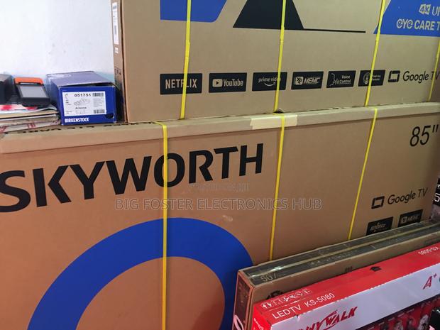 Fabulous, Skyworth 85 Qled Smart With Android HDR Google Tv
