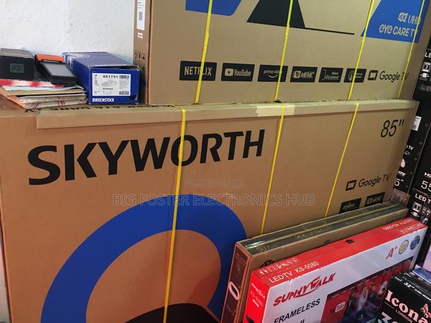 Fantastic,Skyworth 85 Qled Smart With Android HDR - Tv Google Tv