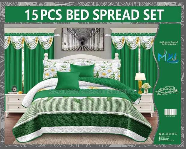 Super King Size 15 Pieces Set Beddings · Photo 2