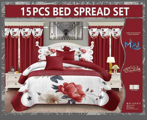 Super King Size 15 Pieces Set Beddings · Photo 4
