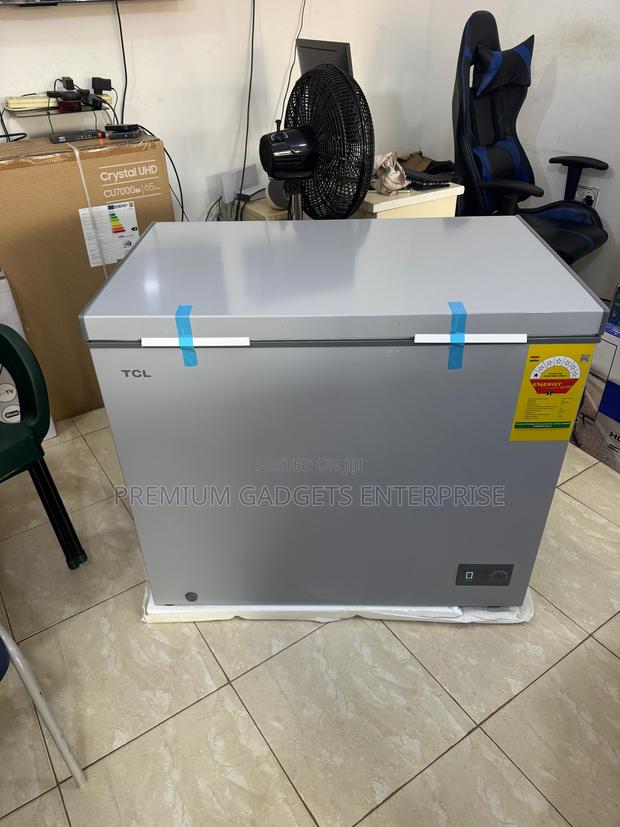 Tcl F326cfsl Chest Freezer 251l | Fast Cooling, Gray Colour
