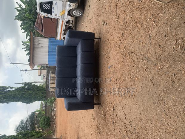 Bouclé 2-Seater Sofa – Midnight Navy photo 2