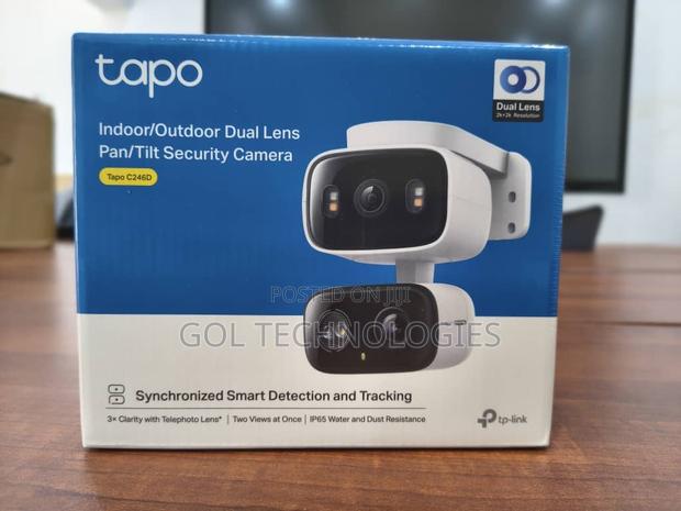 Tapo C246d Indoor / Outdoor Dual Lens Wifi Camera Pan / Tilt Security photo 2