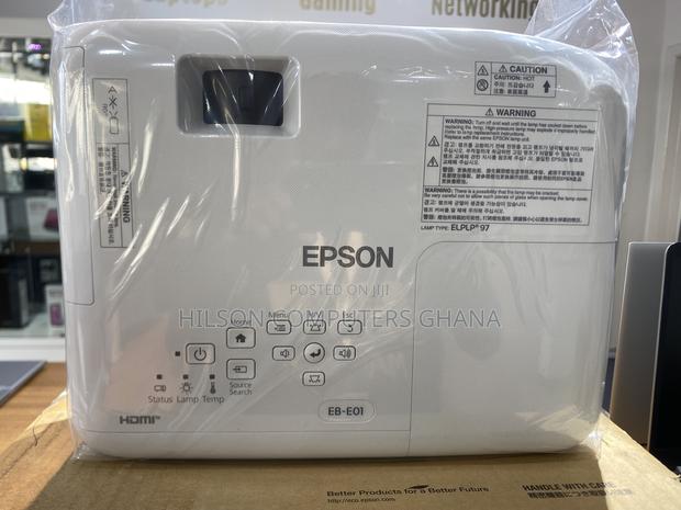 Epson Eb-E01 Xga 3lcd 3300 Lumens Projector photo 3