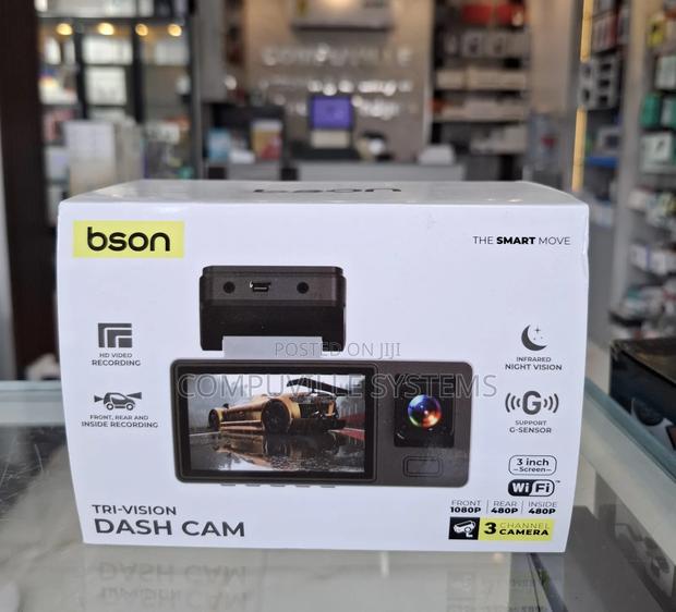 Bson Tri-Vision Dash Cam