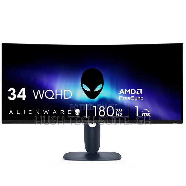 34” Alienware Curved WQHD 180hz Gaming Monitor