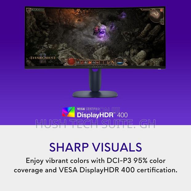 34” Alienware Curved WQHD 180hz Gaming Monitor photo 6