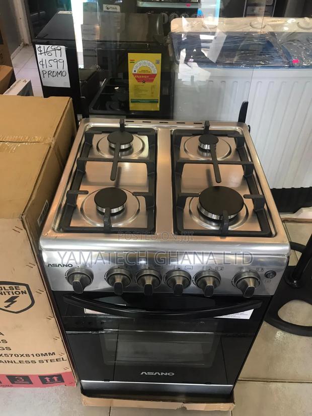 Quality Asano 50x50 Automatic Ignition Gas Stove With Oven And Grill photo 5