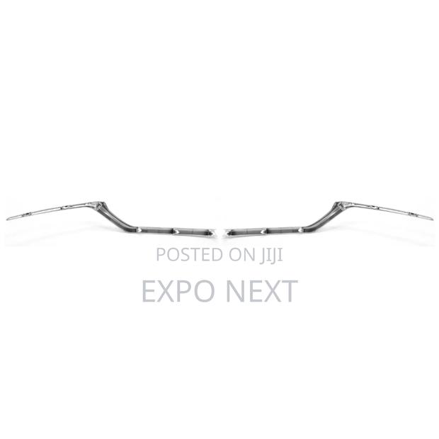 Chrome Grille Headlight Molding Trim For 2017-2019 Honda Cr-v Pair photo 9