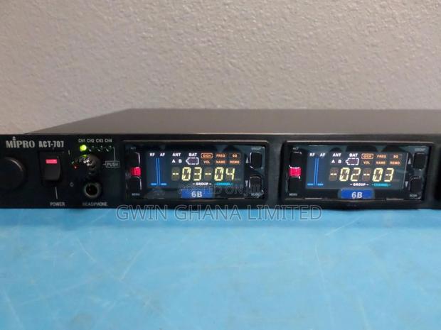 Mipro Act-707 Uhf 4ch True Diversity Receiver photo 2