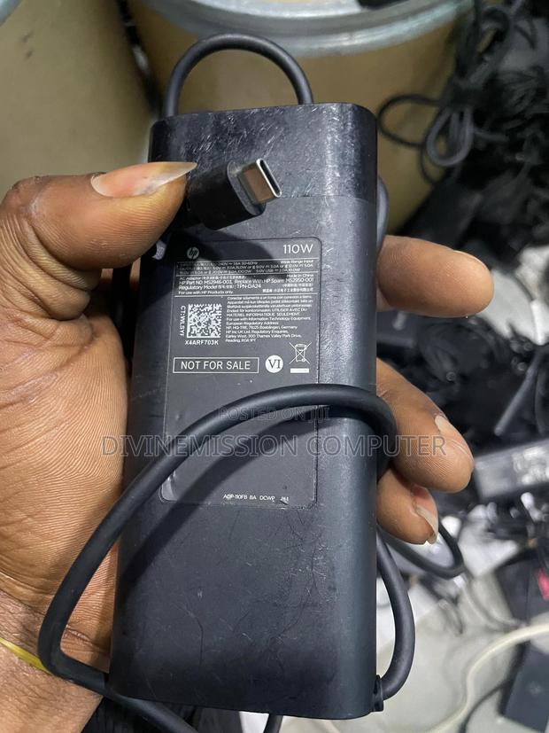 Hp Type C Adapter\ Charger 50v 3,0a 110w Uk Standard photo 8