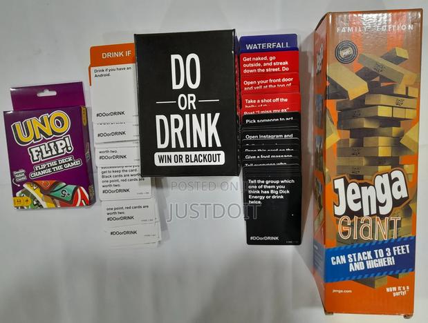 Jenga Giant + Uno + Do or Drink Package. · Photo 2