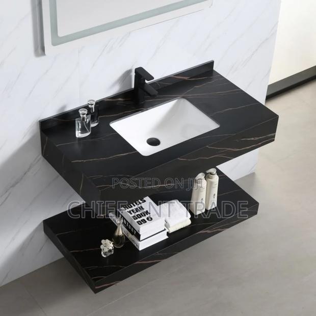 Black Marble / Quartz Basin Yb01-80b · Photo 4