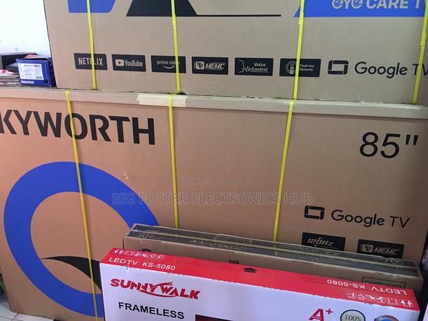 Remarkable, Smyworth 85 Qled Smart Android HDR Google Tv