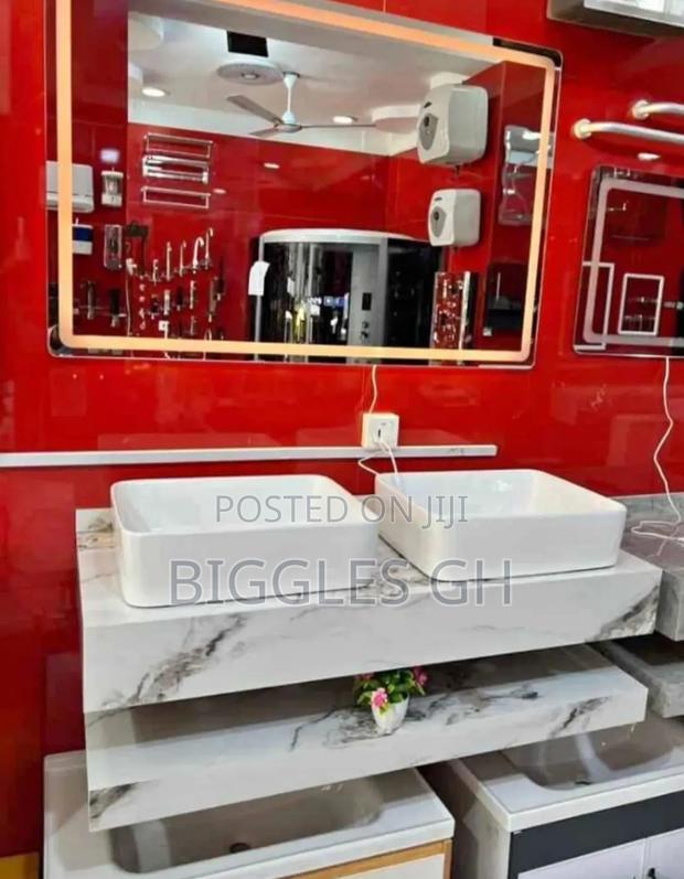 Vanity Cabinet Basin With Led Mirror · Photo 2