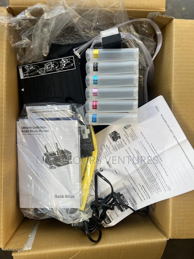 Epson R280 Photo/Id Card Printer + Ciss Tank photo 3