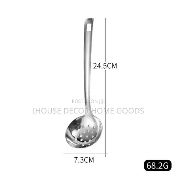 8pcs Stainless Kitchen Spoons Set photo 10