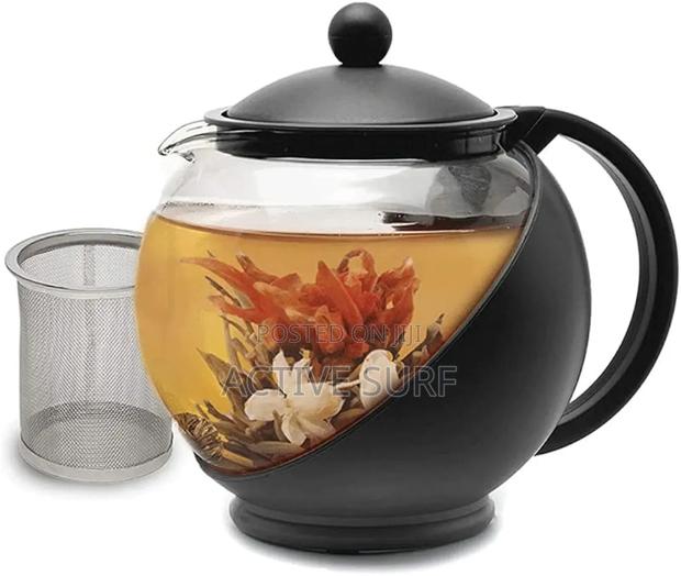 Half-moon Tea Pot With Herb Infuser – Where Style Meets Serenity photo 3