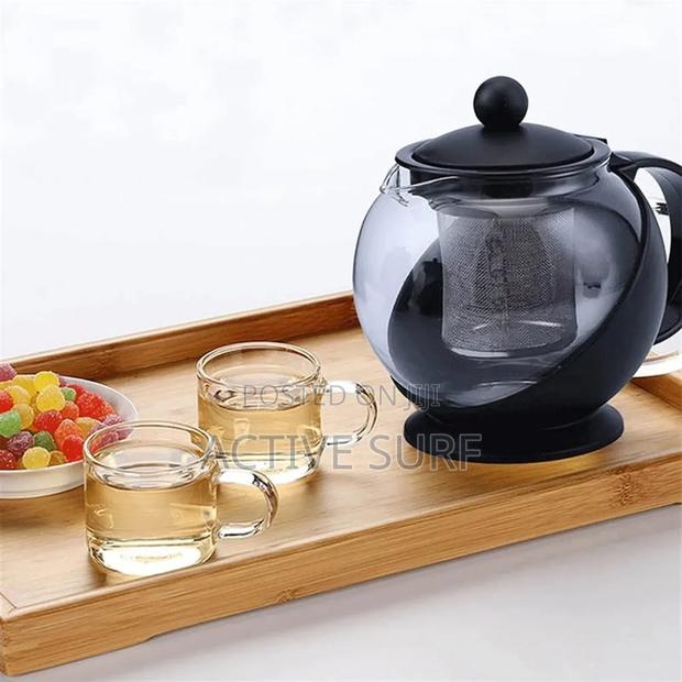 Half-moon Tea Pot With Herb Infuser – Where Style Meets Serenity photo 4