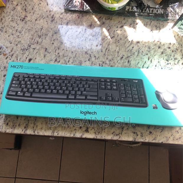 Logitech Mk270 Wireless Keyboard and Mouse photo 3