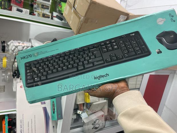 Logitech Mk270 Wireless Keyboard and Mouse photo 2