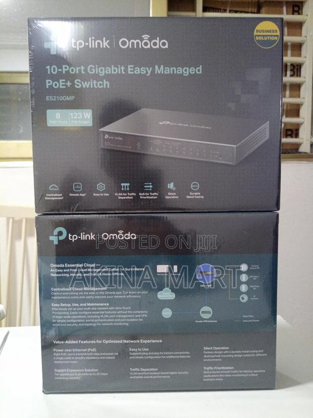 Es210gmp 10 Port Gigabit Easy Managed Poe+ Switch · Photo 3