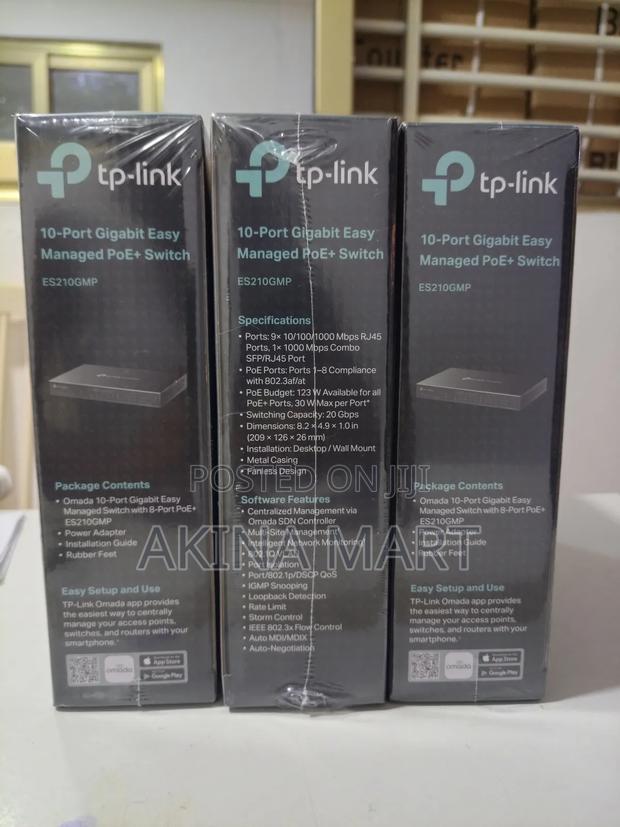 Es210gmp 10 Port Gigabit Easy Managed Poe+ Switch · Photo 4