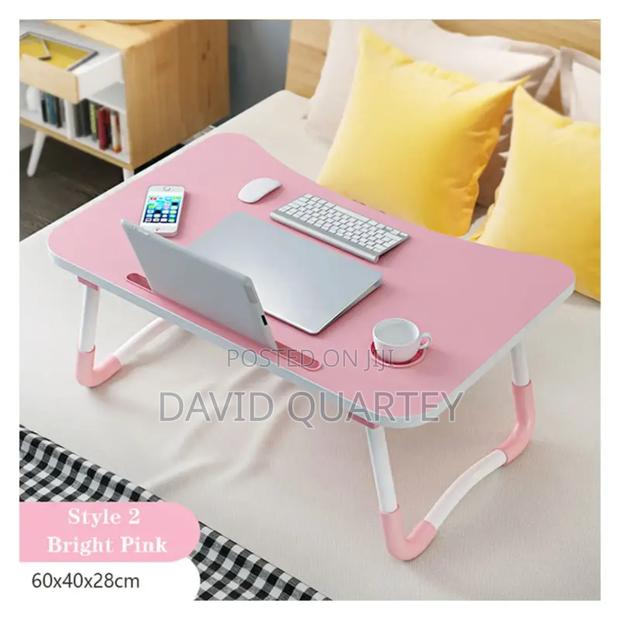 Portable Foldable Bed Top Table photo 2