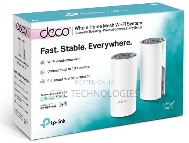 Deco E4(3-Pack) Ac1200 Whole Home Mesh Wi-Fi System photo 2